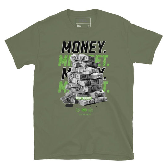 Money Mindset Tee (Multi Color Logo) - Zamage