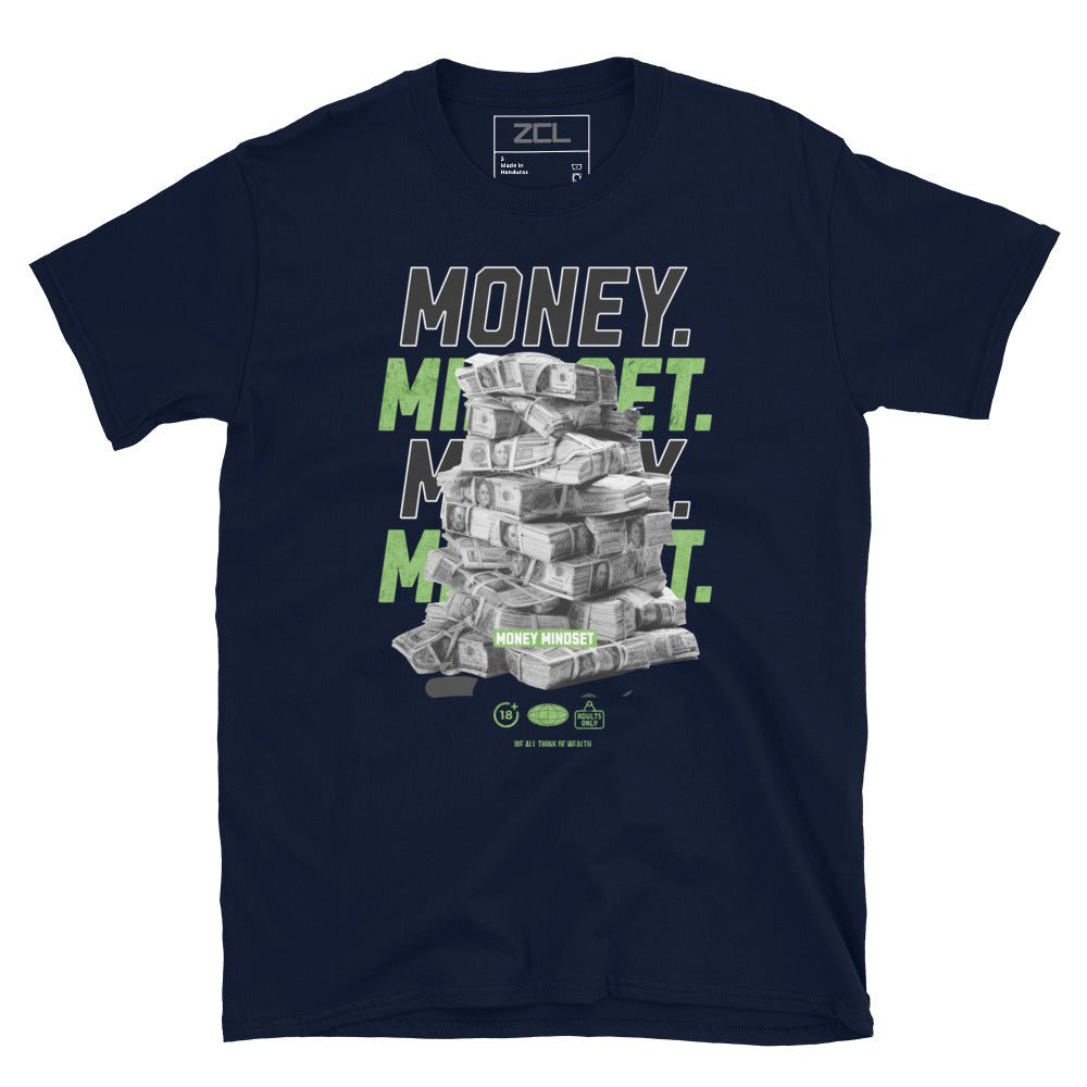 Money Mindset Tee (Multi Color Logo) - Zamage