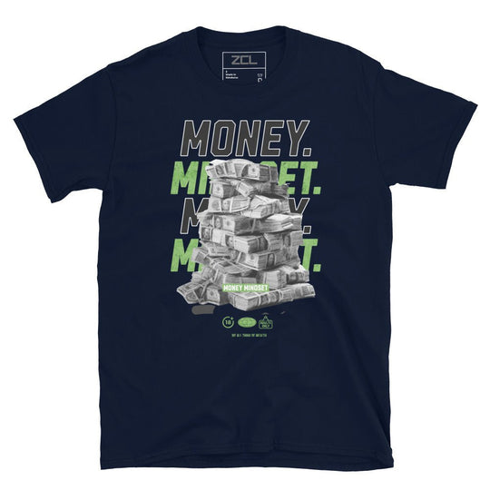 Money Mindset Tee (Multi Color Logo) - Zamage