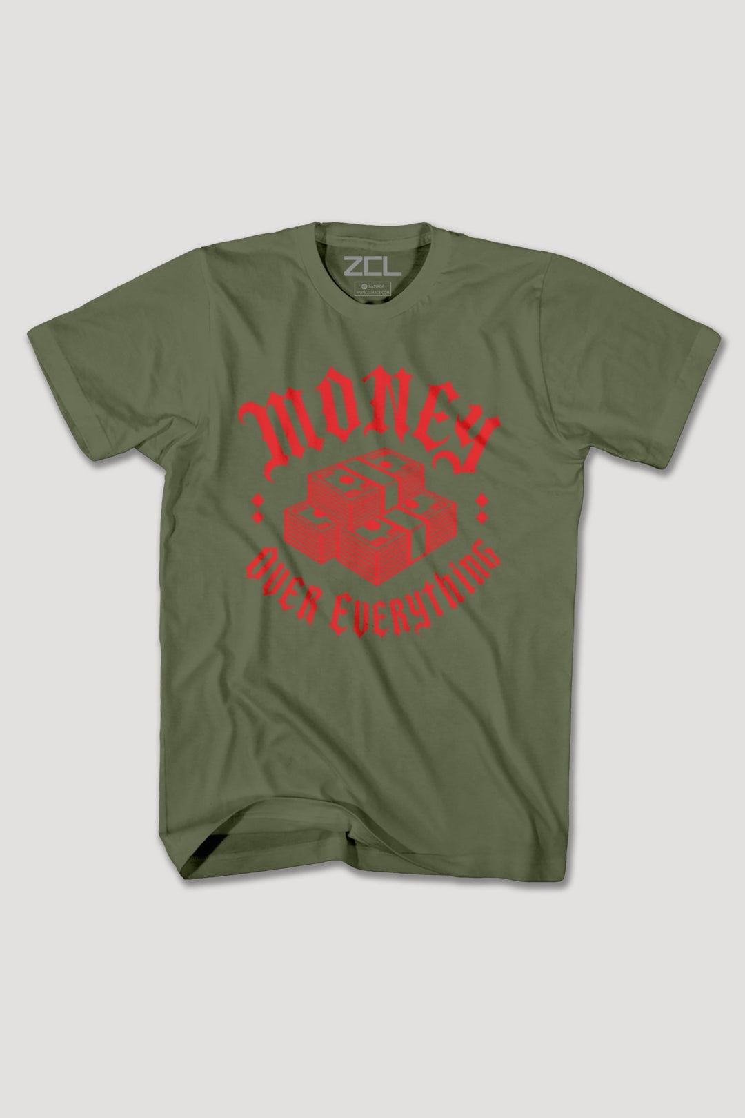 MONEY OVER EVERYTHING TEE - Zamage