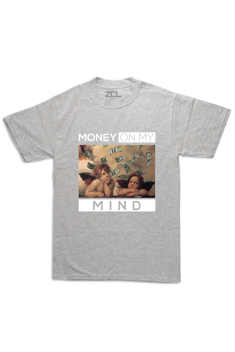 Oversized Money On My Mind Tee (White Logo) - Zamage