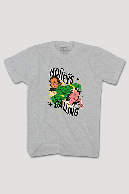 Moneys Calling Tee (Multi Color Logo) - Zamage