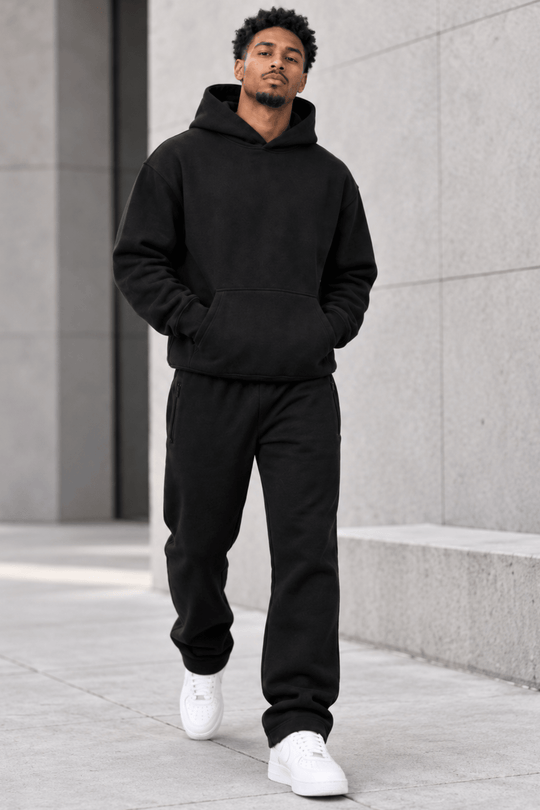 Motion Hoodie (Black) - Zamage