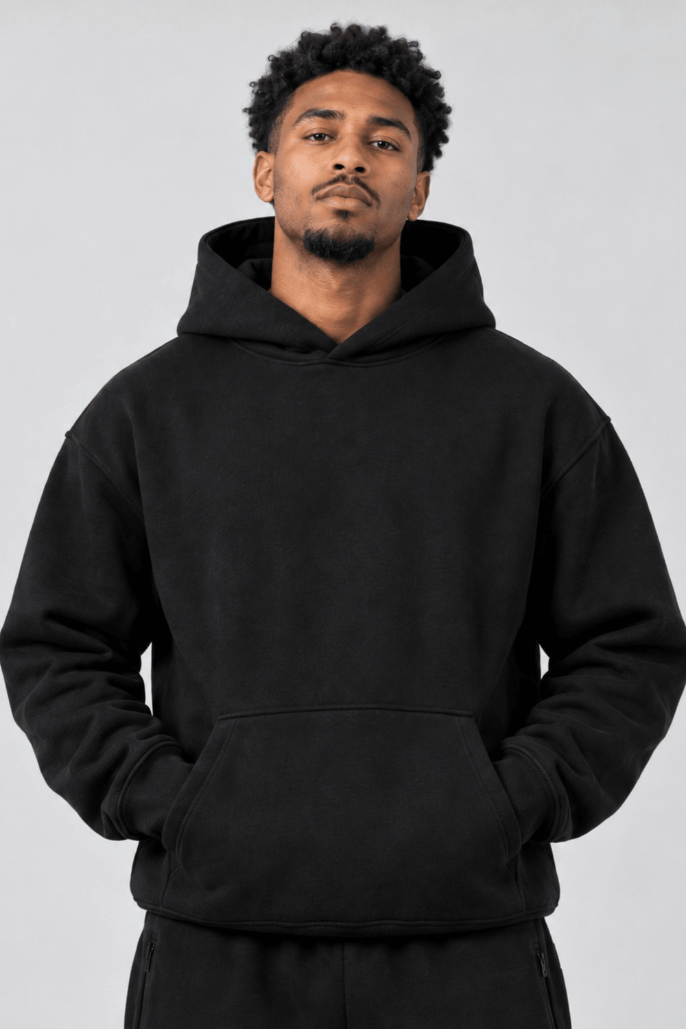 Motion Hoodie (Black) - Zamage