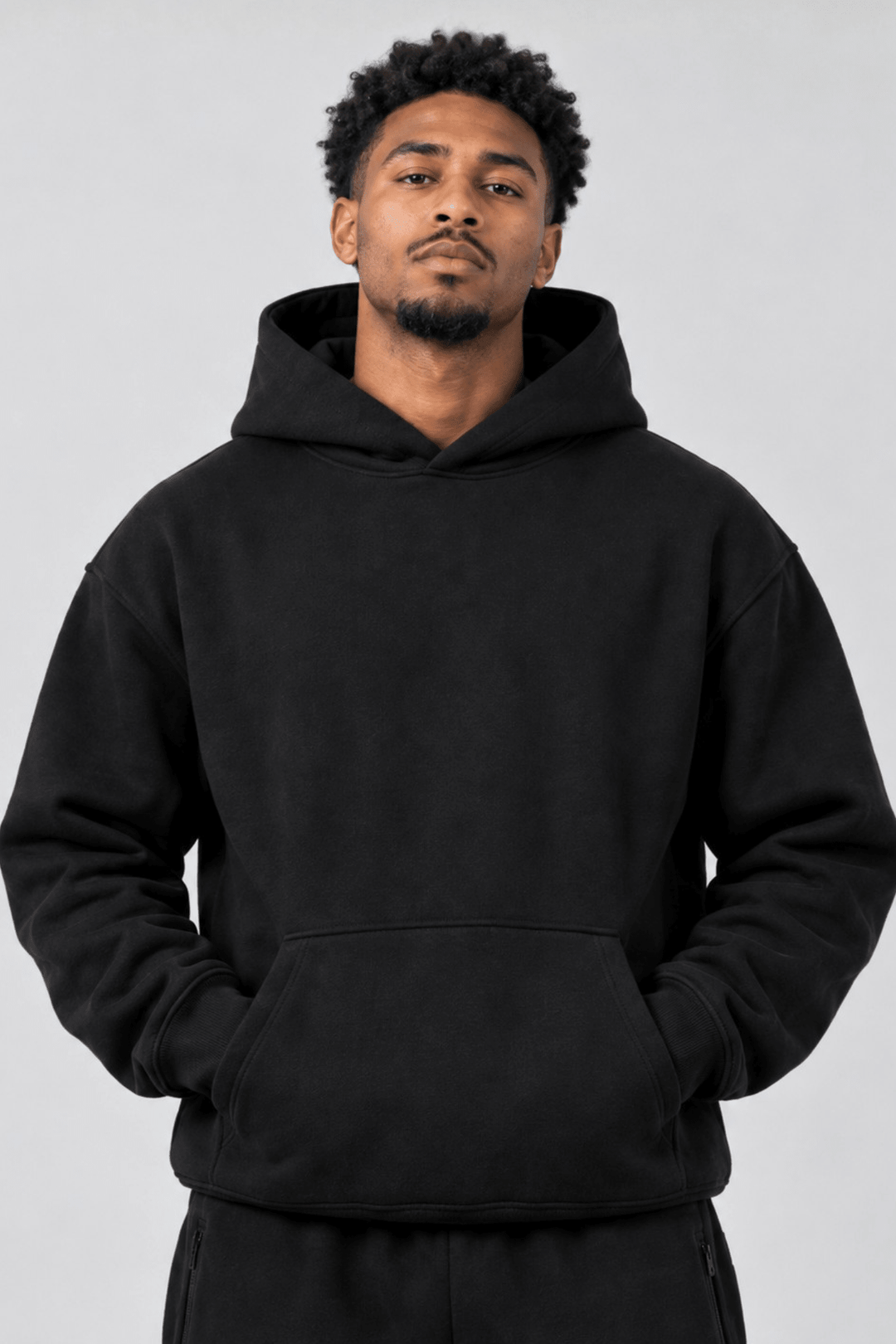 Motion Hoodie (Black) - Zamage