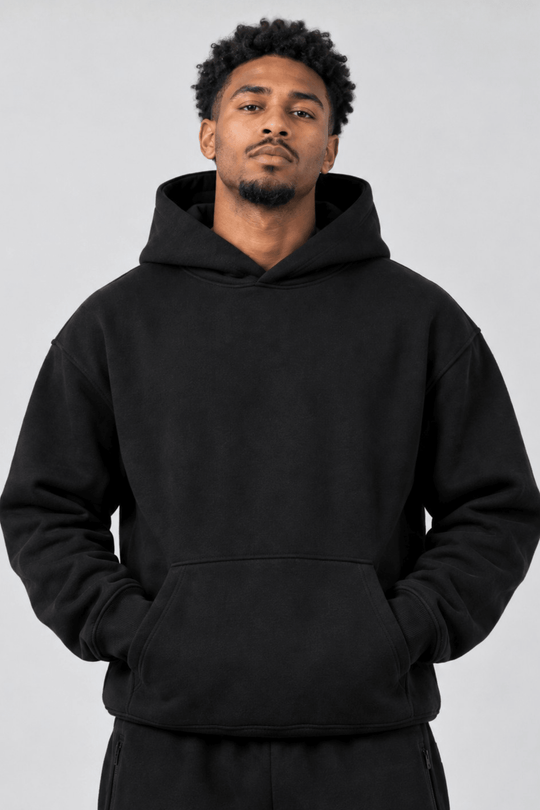 Motion Hoodie (Black) - Zamage