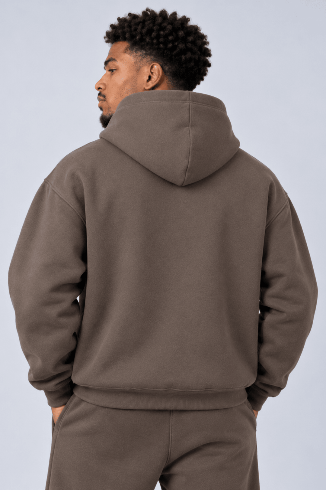 Motion Hoodie (Brown) - Zamage