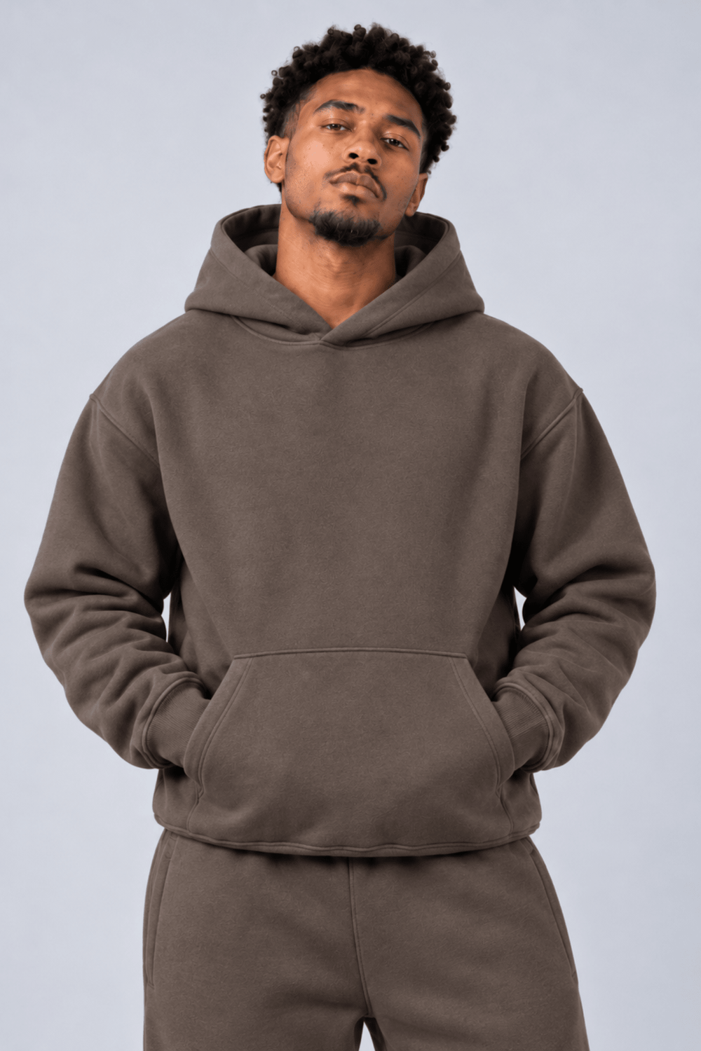 Motion Hoodie (Brown) - Zamage