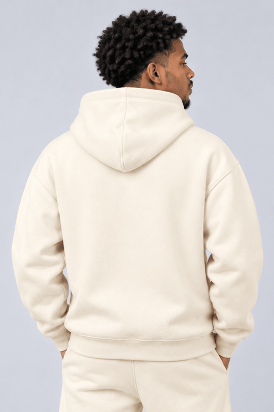 Motion Hoodie (Cream) - Zamage