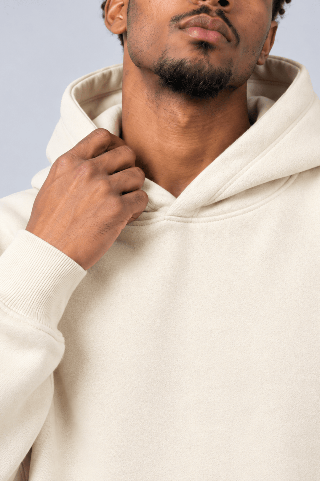 Motion Hoodie (Cream) - Zamage
