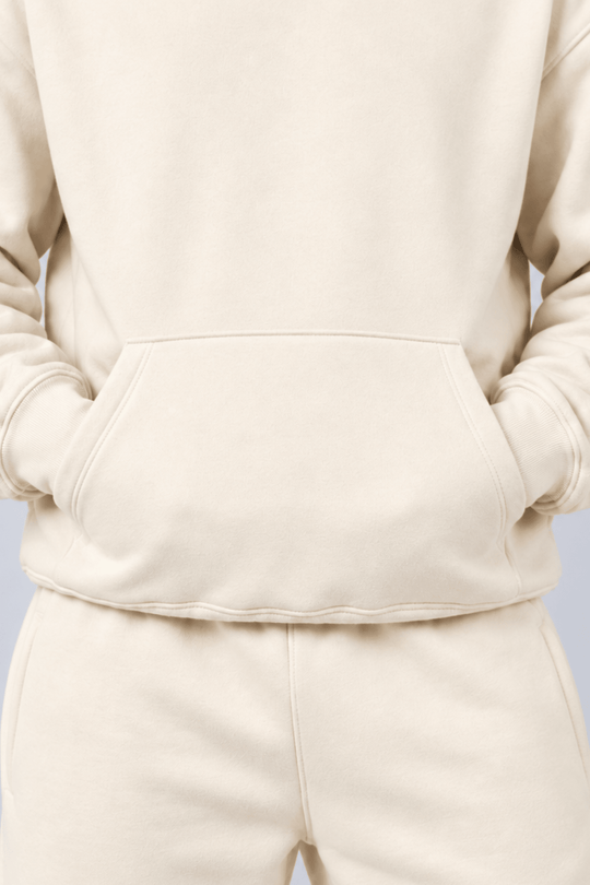 Motion Hoodie (Cream) - Zamage