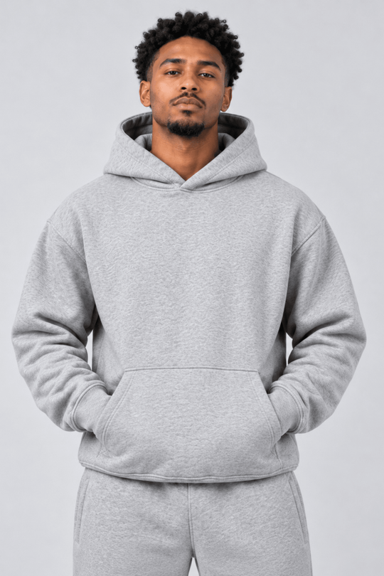 Motion Hoodie (Heather Grey) - Zamage