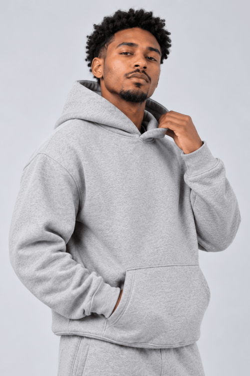 Motion Hoodie (Heather Grey) - Zamage