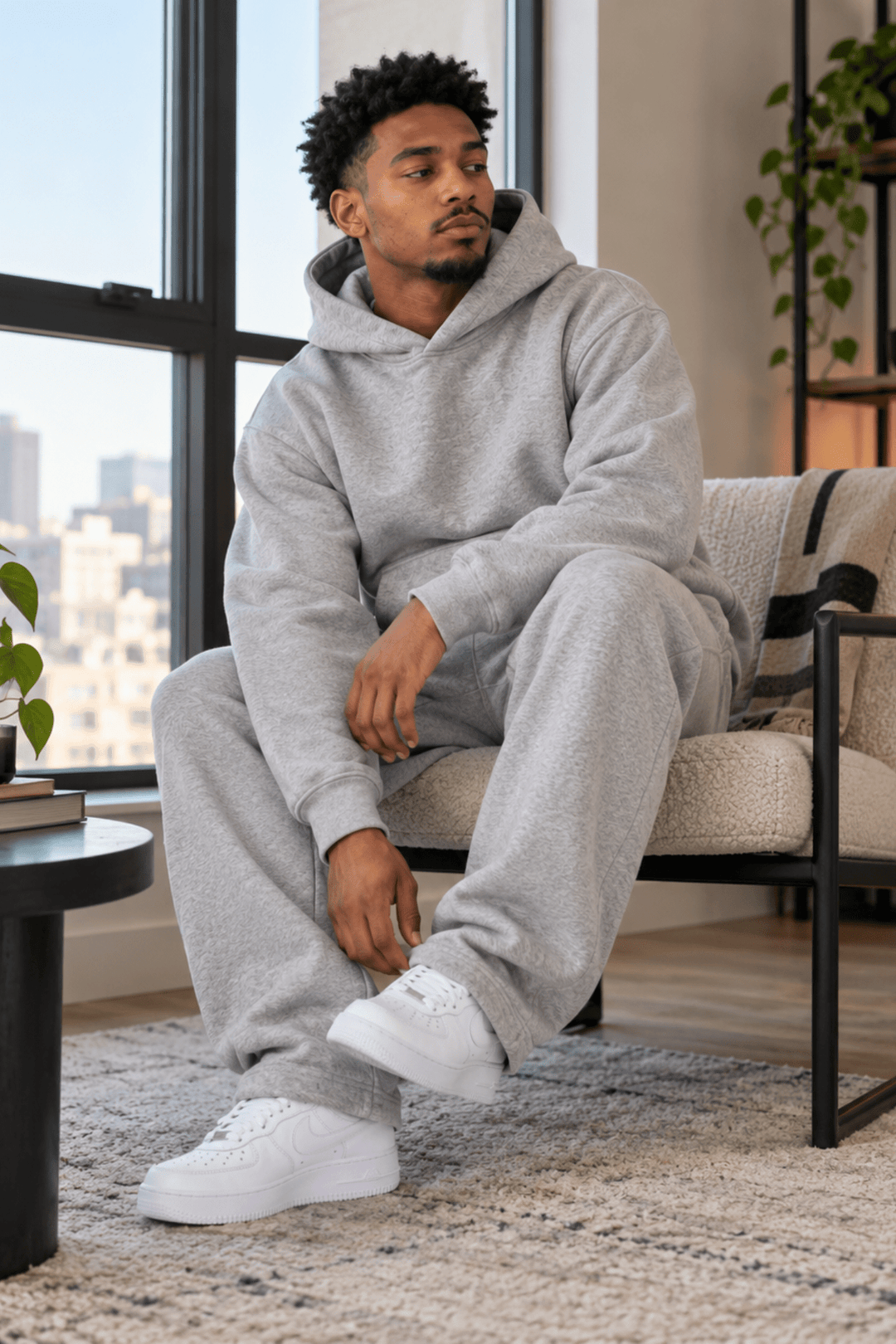Motion Hoodie (Heather Grey) - Zamage