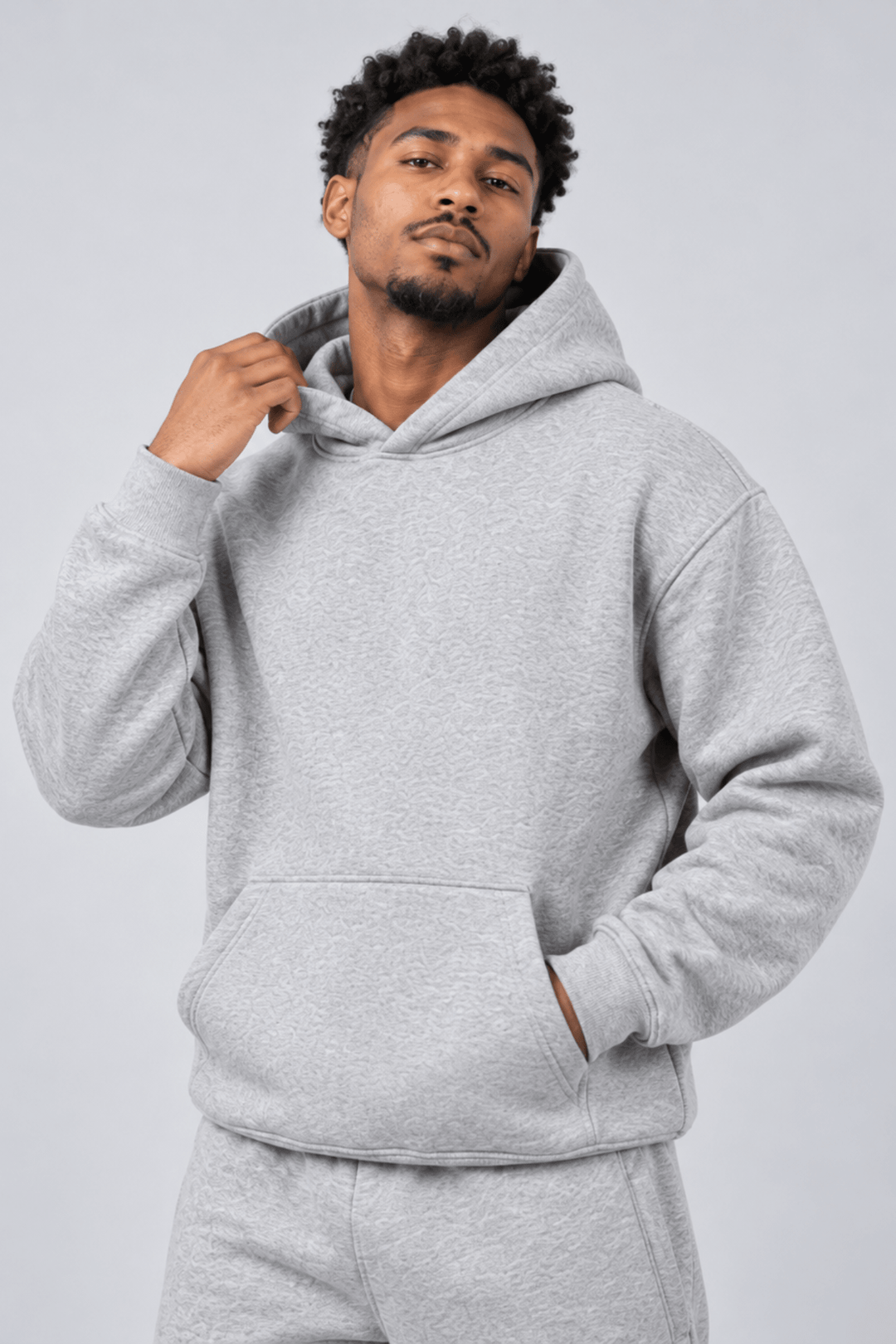 Motion Hoodie (Heather Grey) - Zamage