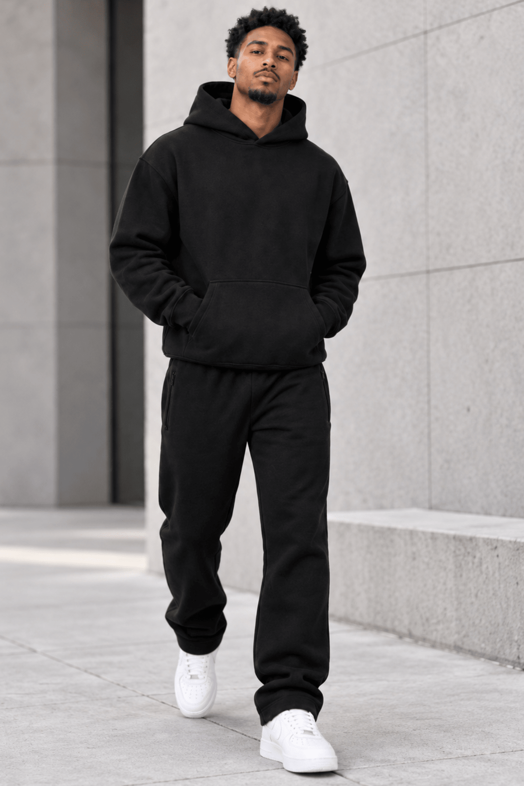 Motion Sweatpants (Black) - Zamage