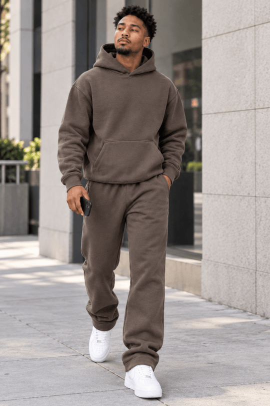 Motion Sweatpants (Brown) - Zamage