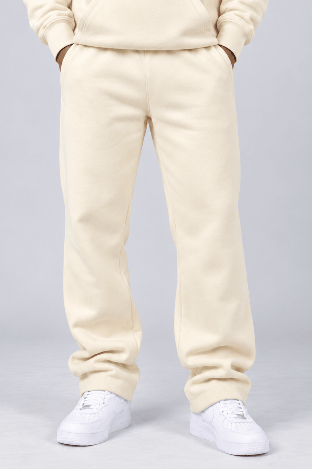 Motion Sweatpants (Cream) - Zamage