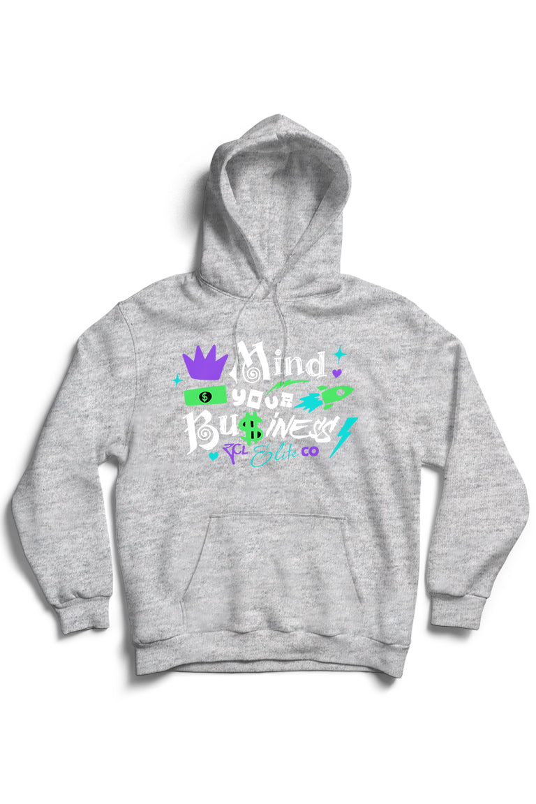 Mind Your Business Hoodie (Multi Color Logo) - Zamage