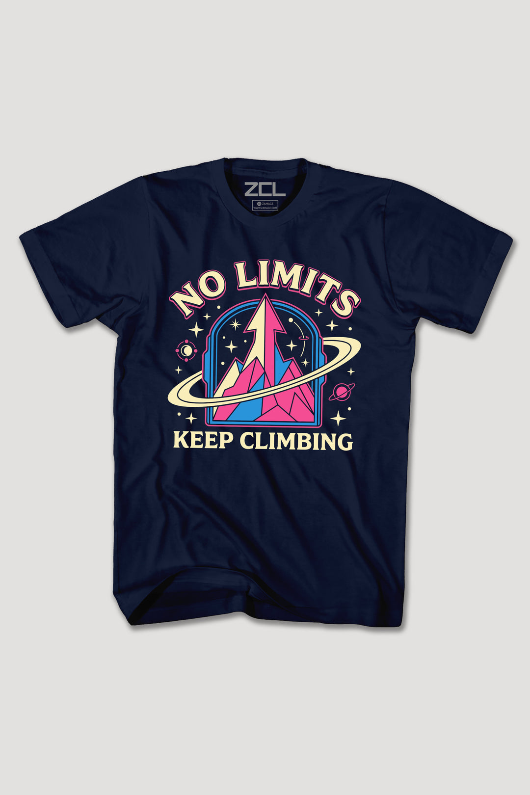 NO LIMITS KEEP CLIMBING TEE