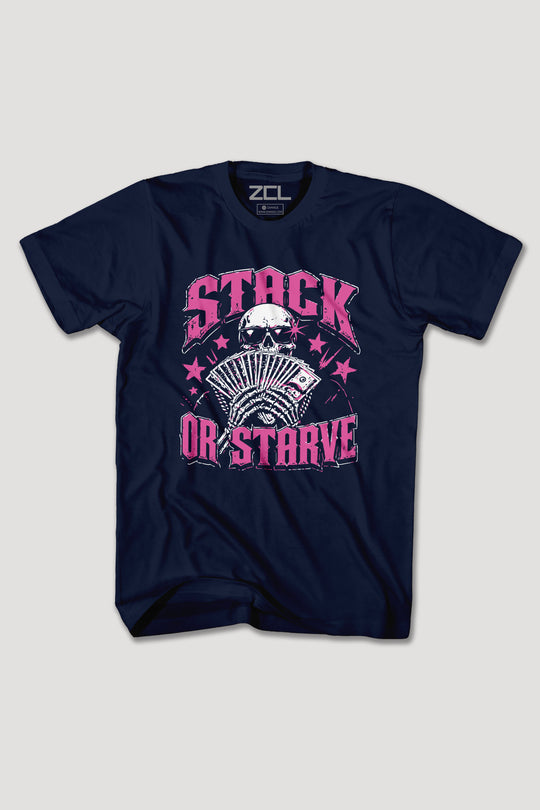 STACK OR STARVE TEE