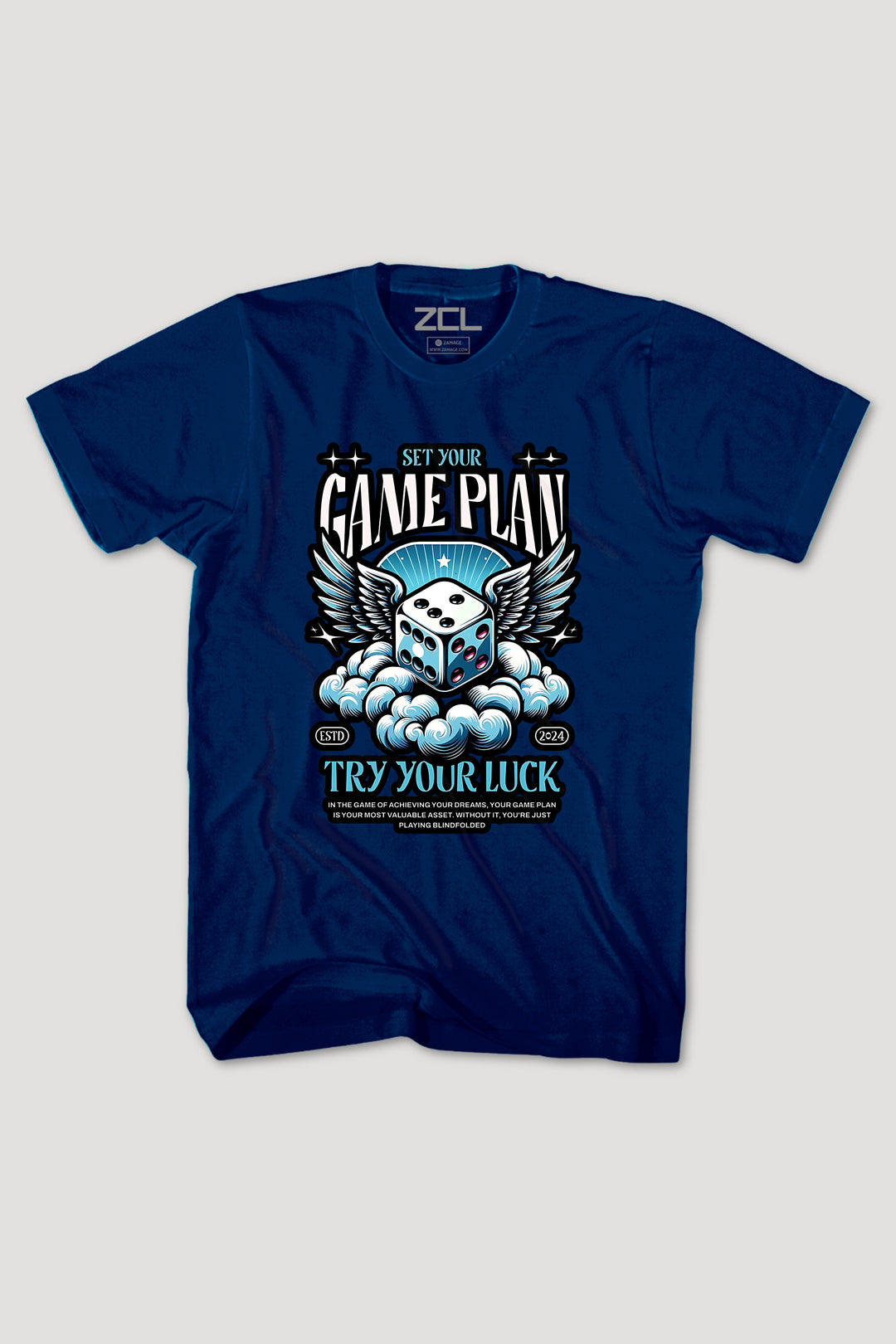 Set Your Game Plan Tee (Multi Color Logo)