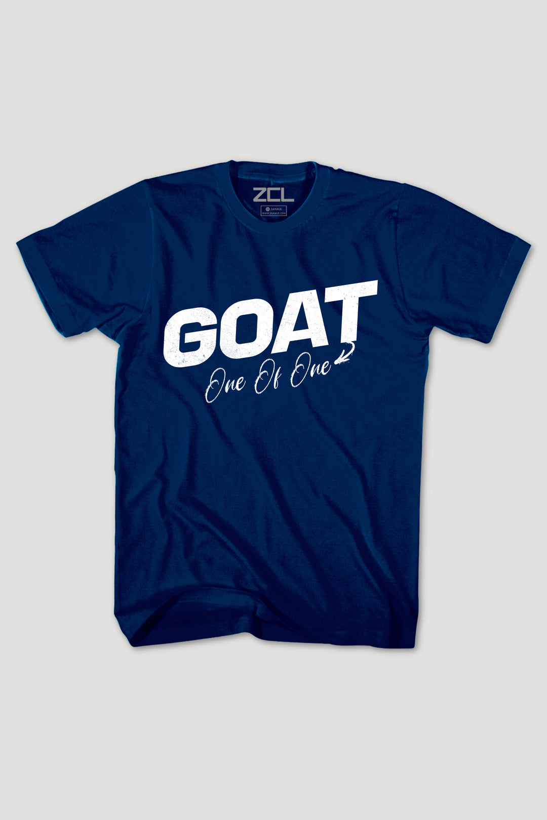 Goat Slant Tee (White Logo)