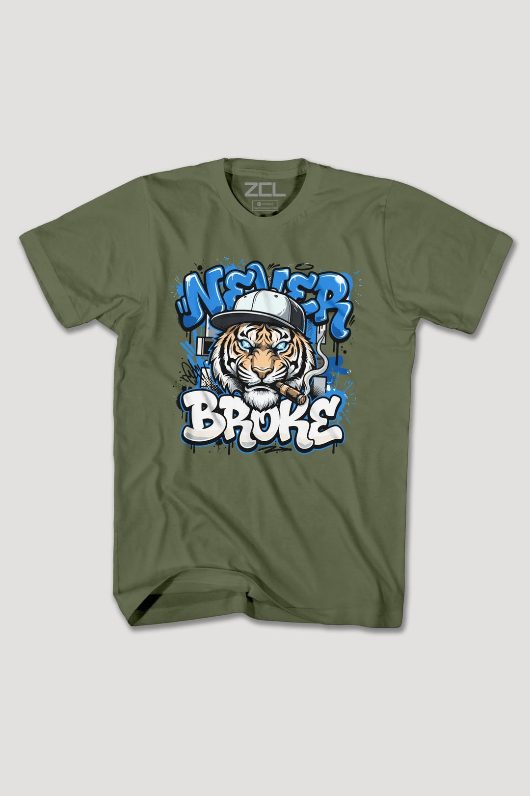 NEVER BROKE TEE - Zamage