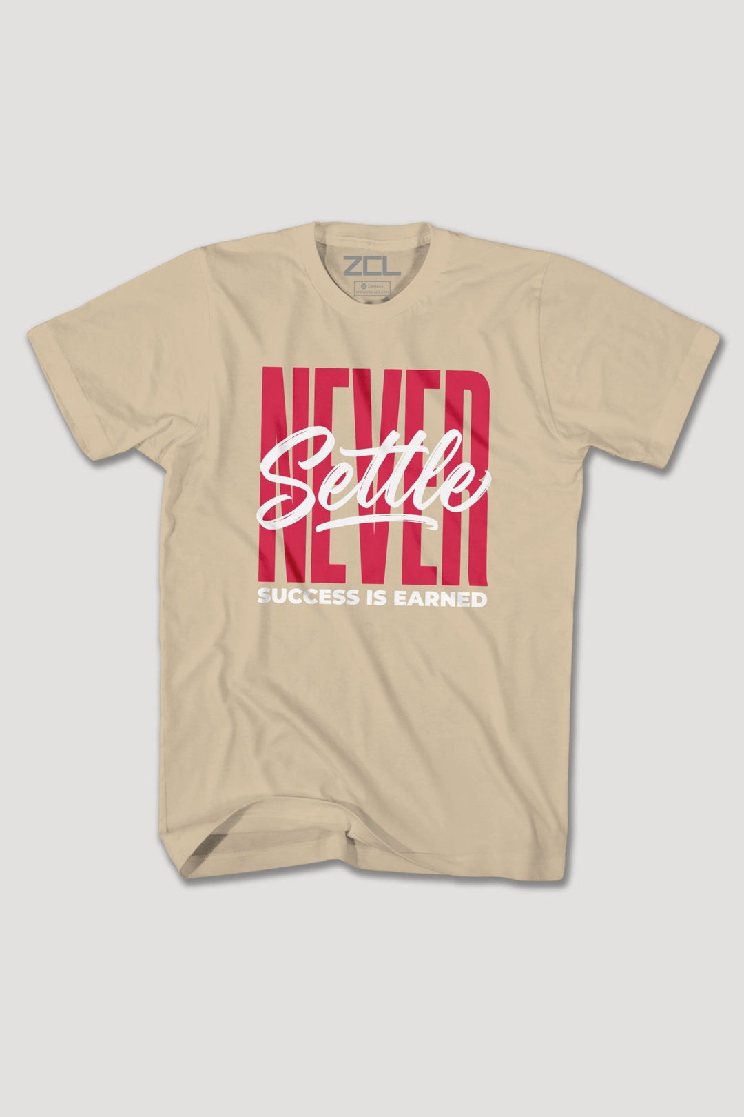 NEVER SETTLE TEE - Zamage
