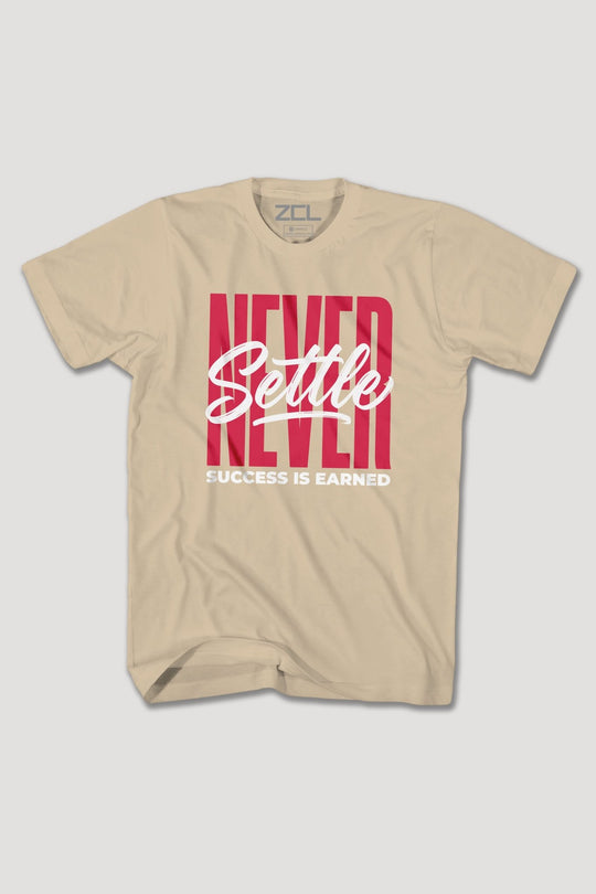 NEVER SETTLE TEE - Zamage