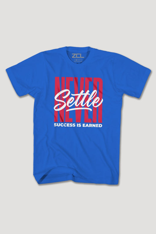 NEVER SETTLE TEE - Zamage