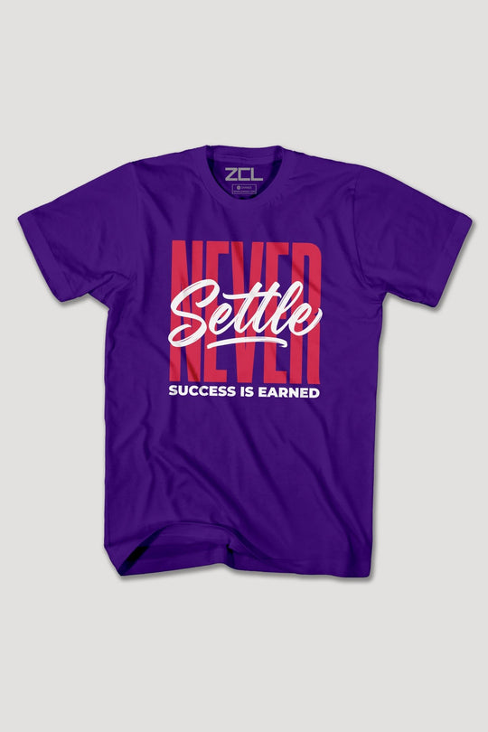 NEVER SETTLE TEE - Zamage