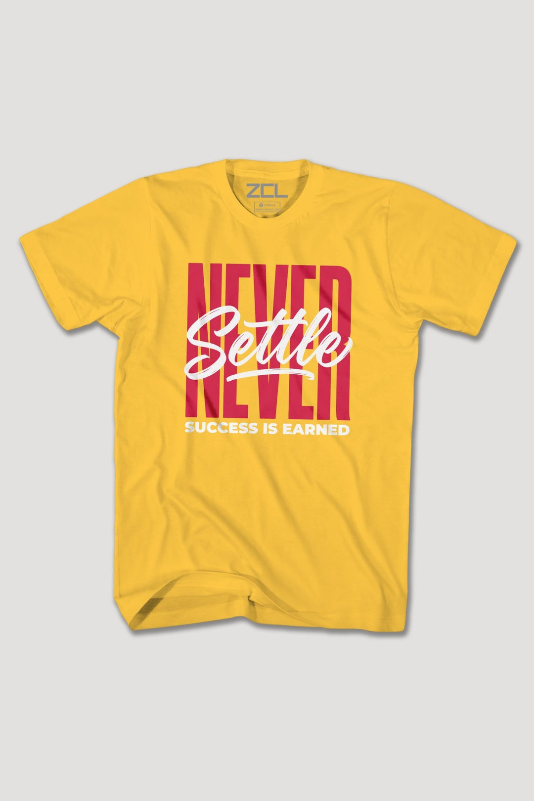 NEVER SETTLE TEE - Zamage