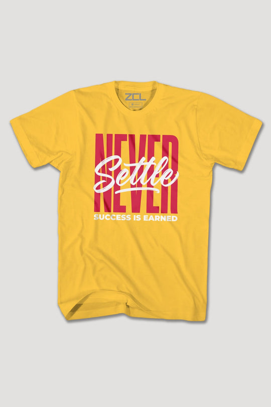 NEVER SETTLE TEE - Zamage