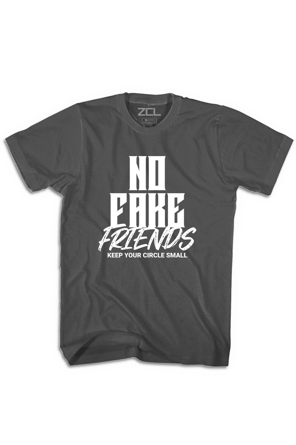 No Fake Friends Tee (White Logo) - Zamage