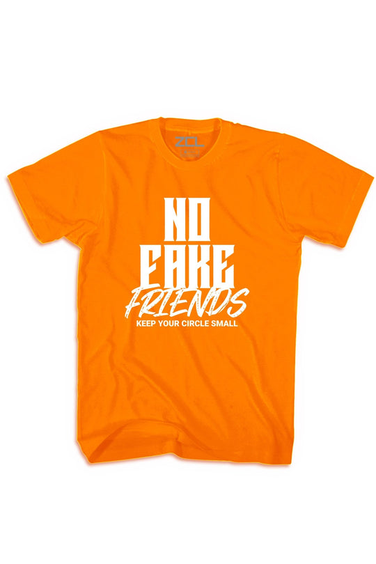 No Fake Friends Tee (White Logo) - Zamage