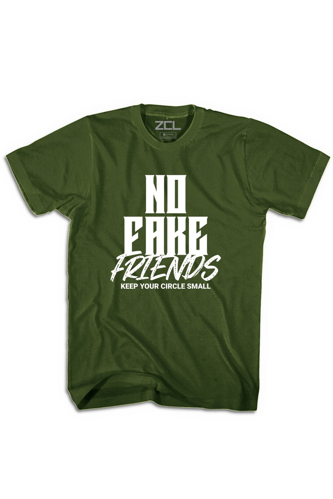 No Fake Friends Tee (White Logo) - Zamage