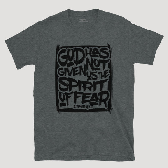 No Fear Tee (Black Logo) - Zamage