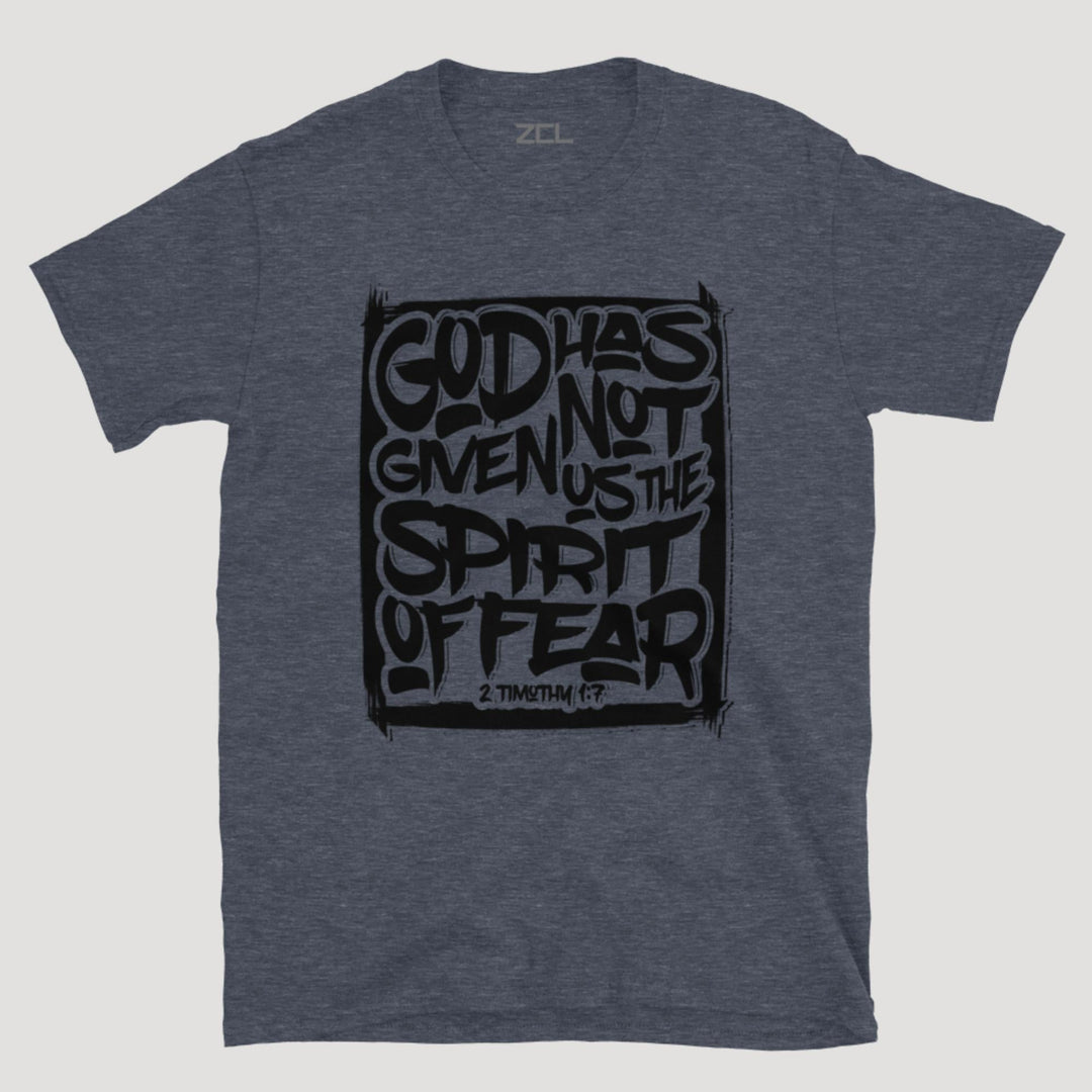 No Fear Tee (Black Logo) - Zamage
