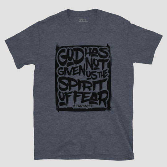 No Fear Tee (Black Logo) - Zamage