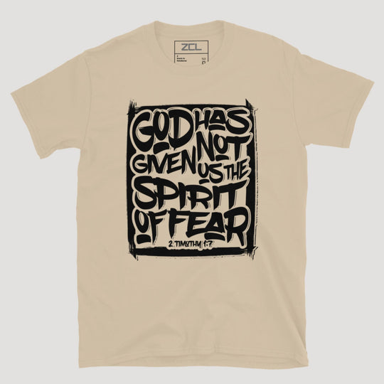 No Fear Tee (Black Logo) - Zamage
