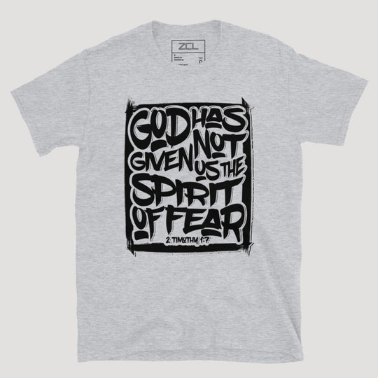No Fear Tee (Black Logo) - Zamage