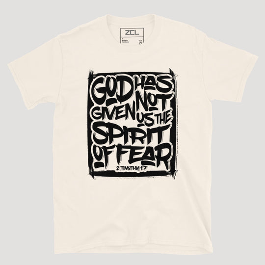 No Fear Tee (Black Logo) - Zamage
