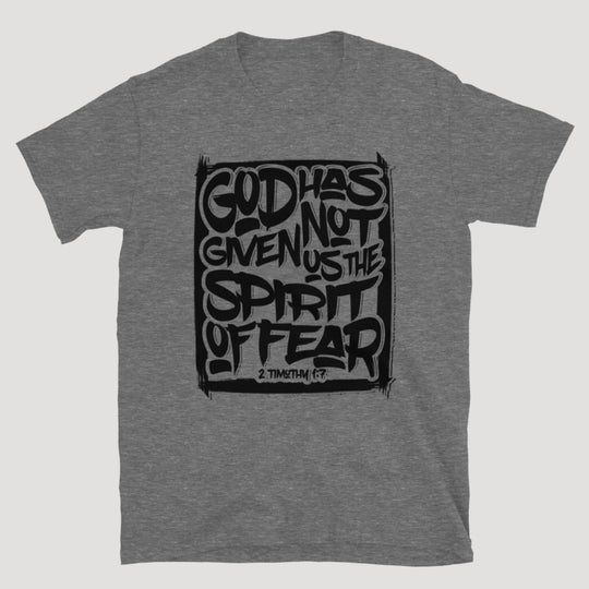 No Fear Tee (Black Logo) - Zamage