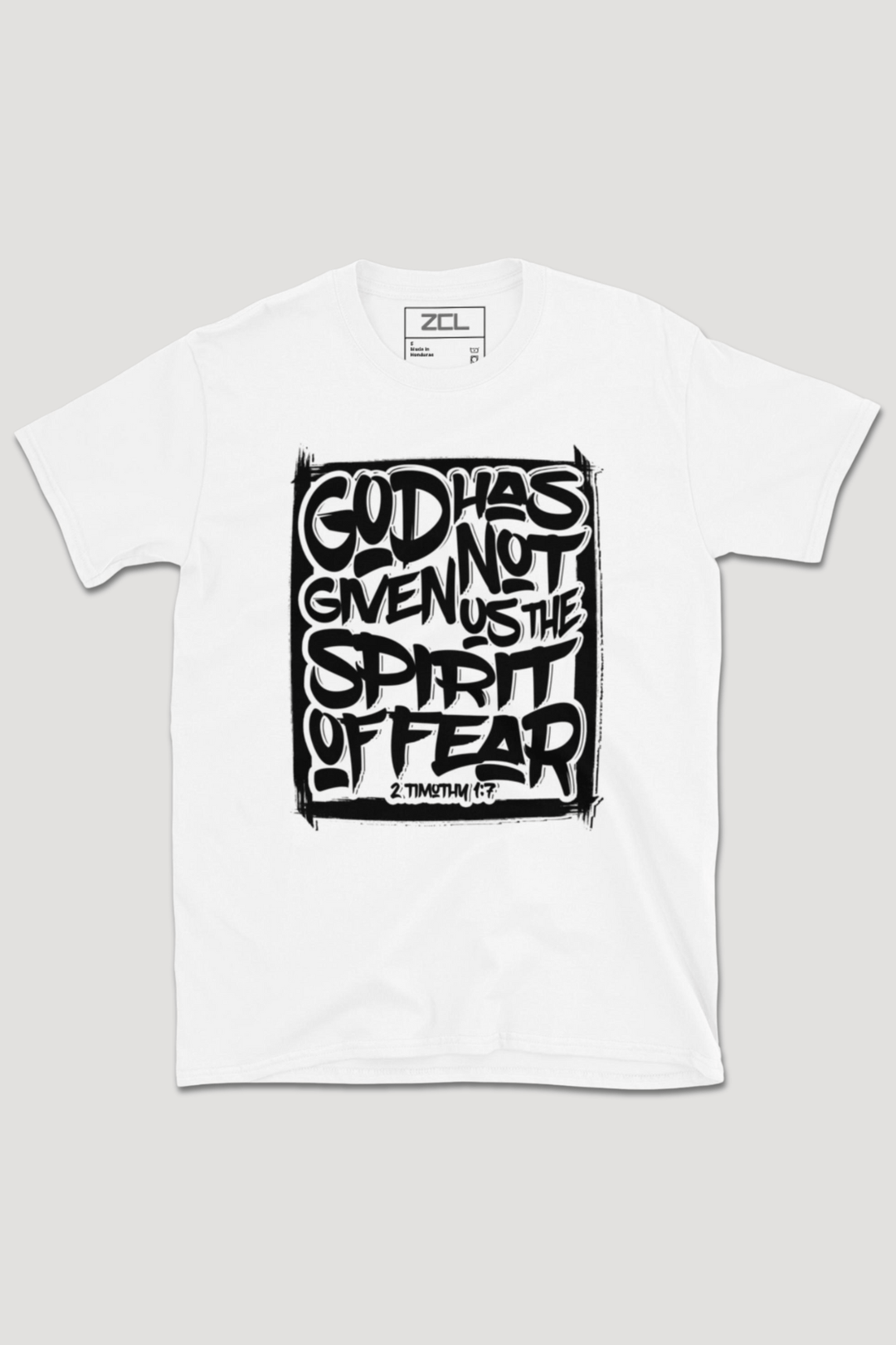 No Fear Tee (Black Logo) - Zamage