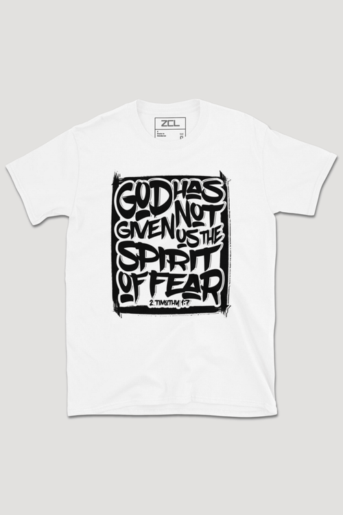 No Fear Tee (Black Logo) - Zamage
