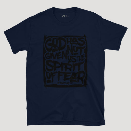 No Fear Tee (Black Logo) - Zamage