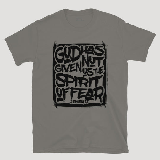 No Fear Tee (Black Logo) - Zamage