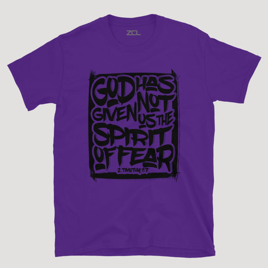 No Fear Tee (Black Logo) - Zamage