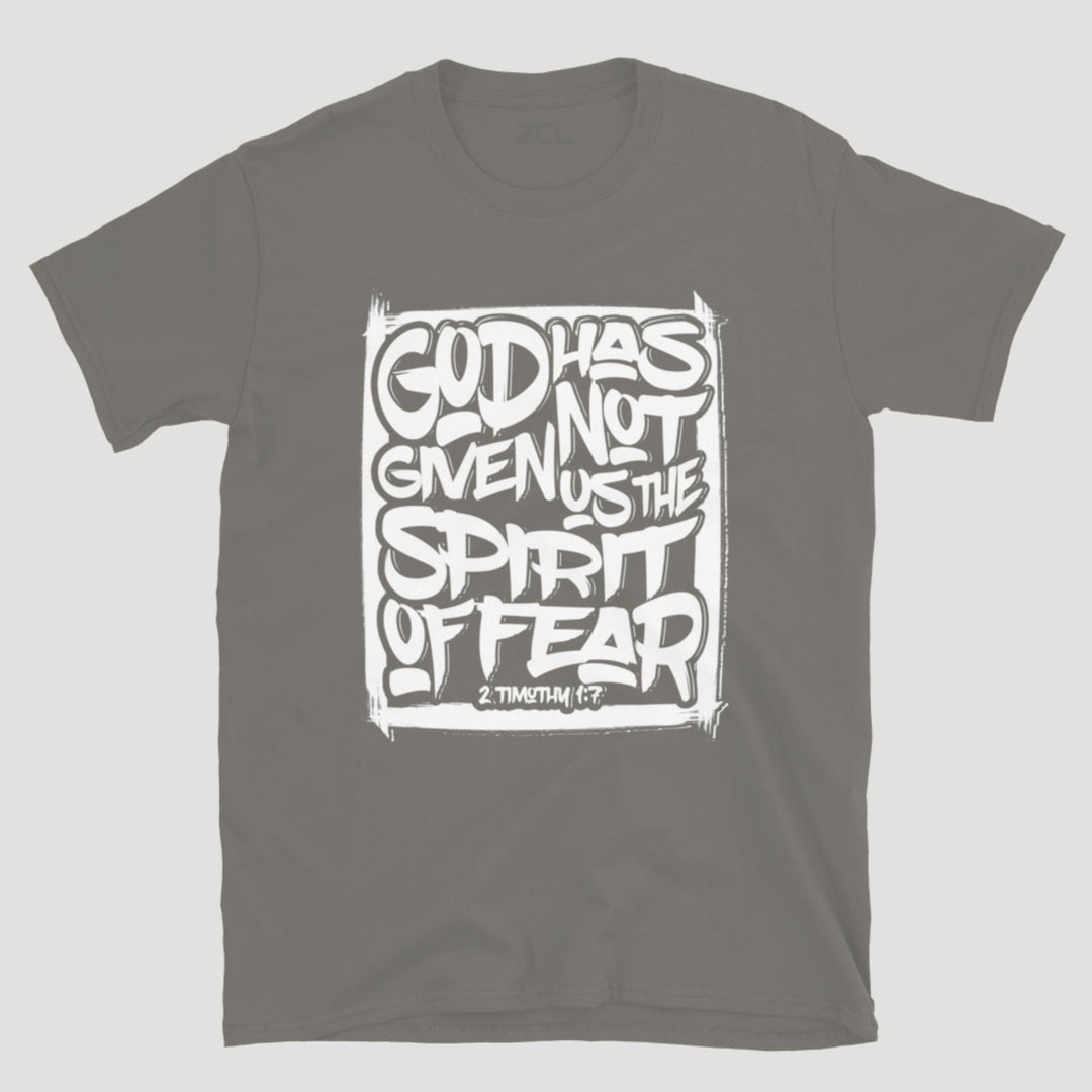 No Fear Tee (White Logo) - Zamage
